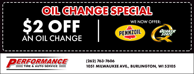 $2.00 off an oil change